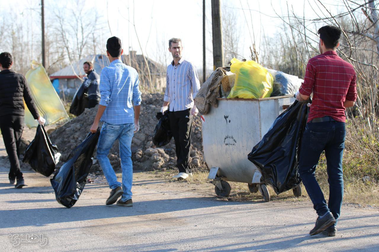 رویداد پاکسازی روستای گیلوا و کرباسده